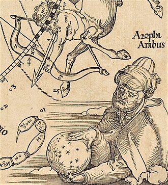 Portrait or historical illustration of Abd al-Rahman al-Sufi