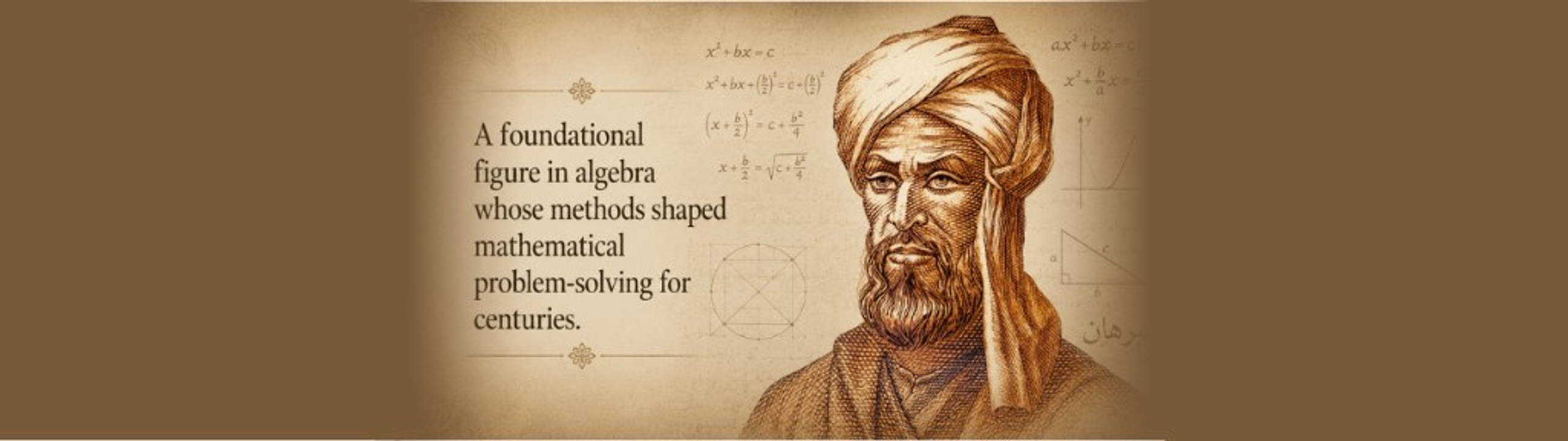 Al-Khwarizmi — A foundational figure in algebra whose methods shaped mathematical problem-solving for centuries
