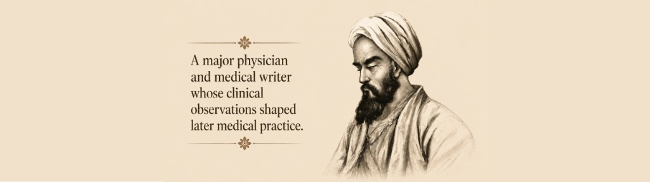 Al-Razi — A major physician and medical writer whose clinical observations shaped later medical practice