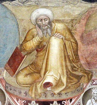Portrait or historical illustration of Ibn Rushd (Averroes)